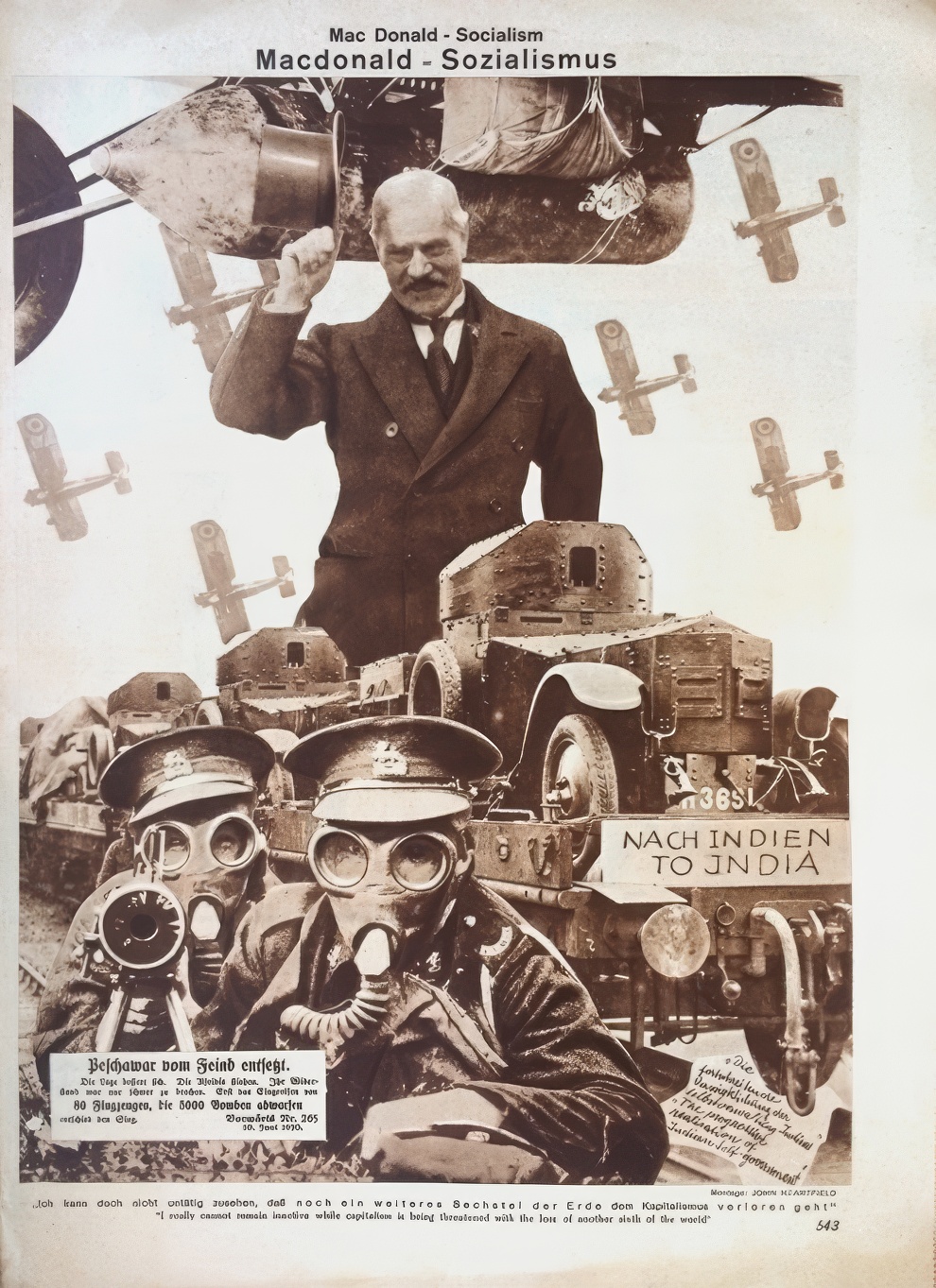 John Heartfield Photomontage 29