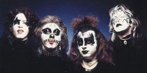 Kiss debut album photo session 4