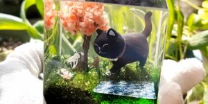 This Artist Creates Beautiful Miniature Dreamscape Dioramas From Resin, Clay and Wood