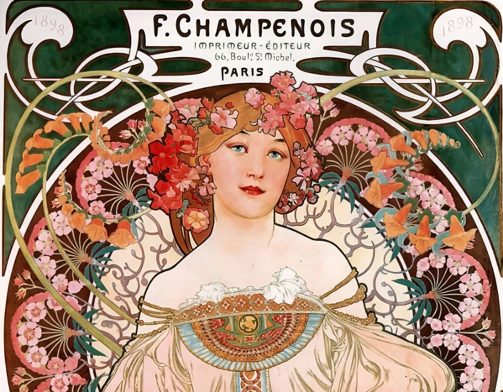 Alphonse Mucha’s Beautiful Vintage Posters of the Late 1800s