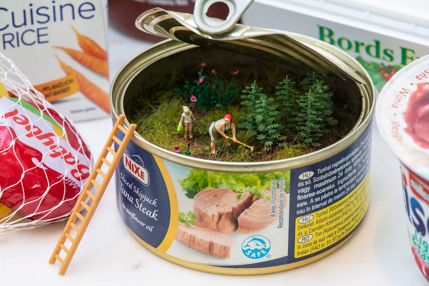 "Tiny Wastelad": Without Using AI, This Photographer Creates Cute Miniature Scenes