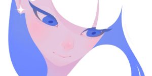 Beautiful Minimalist Pastel Portraits by Japanese Illustrator 192