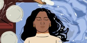 Intimate Feminine Illustrations and Editorals by Sophie Parsosns