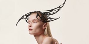 Stunning Elegant 3D-Printed Headpieces by Merve Öztemel
