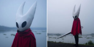 Artist Sameer Bundela Brings Hollow Knight’s Hornet to Life in a Hauntingly Melancholic Cosplay