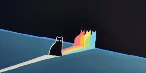 A Little Lonely Cat in a Big Empty World: Dreamlike Surrealist Paintings of Mitch