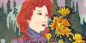 Beautiful Vinatge French Art Nouveau Trade Cards of the Early 1900s