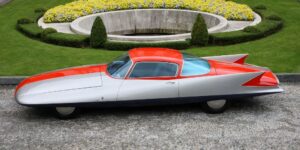 Fascinating Photos of 1955 Ghia Streamline X Gilda, The Jet Age Masterpiece