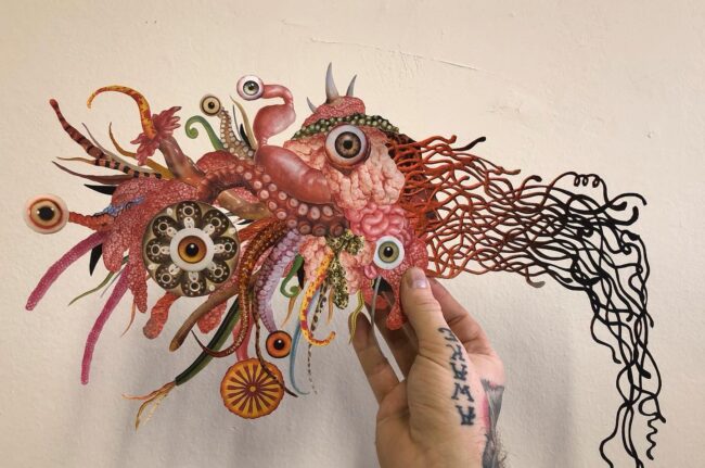 Paper, Flesh, and Urban Myth: Dissecting the Darkly Surreal Collages of John Vochatzer