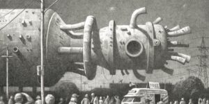 When Creatures Roam the Suburbs: Exploring the Haunting Mixed-Media Artworks of Shaun Tan