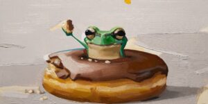 What If Frogs Could Talk?: The Whimsical Paintings of Samuel Popovich
