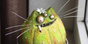 The Cutest, Soft Handmade Sculptures of Emina Poison