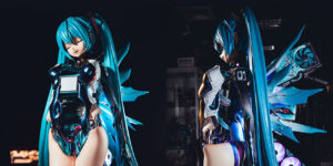 Taiwanese Artist Duo Turn Hatsune Miku Into a Fully Working 2-Meter Tall Gaming PC