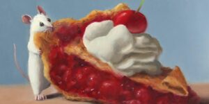 Tiny Mice, Big Stories: Humor and Surreal Whimsy in the Paintings of Stuart Dunkel