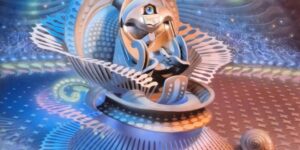 Artist Greg Pettit Creates Transdimensional Still‑life Paintings With Airbrushed Crystals, Portals, and Objects Suspended in Space