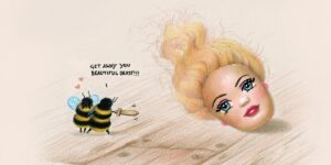 Illustrator Creates Tiny Pencil Drawings With Everyday Bees In Boots And Hats Bringing Minimal Art And Warm Humour Together