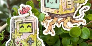 Illustrator Creates Cozy Grunling Worlds With Anthropomorphic Fruits And Vegetables Turning Everyday Nature Into Pastel Storylands
