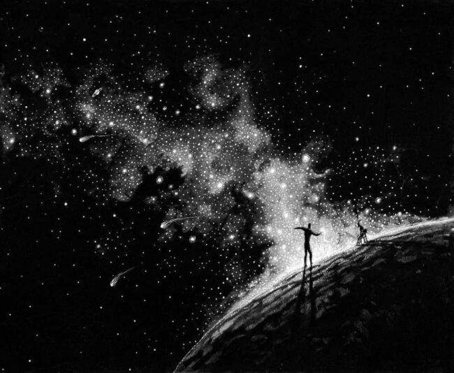 Hyper‑detailed Pen‑and‑ink Worlds Define Peter Van Den Ende’s Style: Frozen Poles, Mangrove Mazes And Mechanical Depths