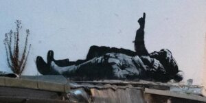 A New Work by Banksy Has Appeared in London