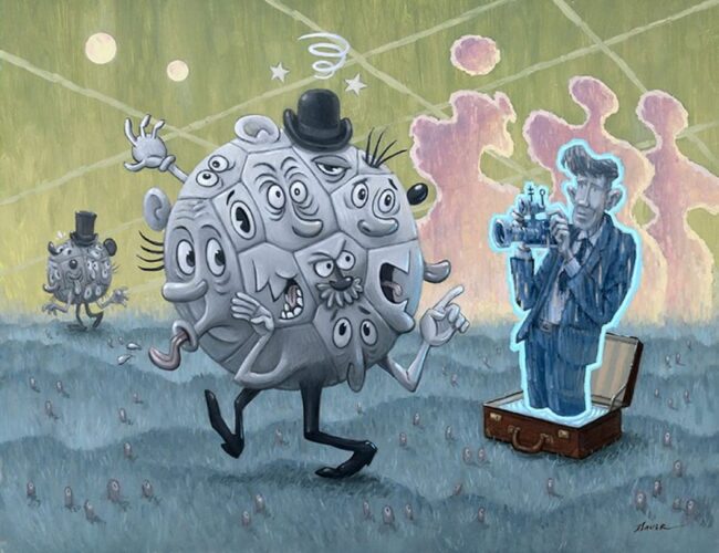 Painter John Sauer Spins Pop‑surreal Tales With Retro Tech And Quietly Absurd Scenes That Feel Like Visual Mix‑tapes Of Modern Anxiety