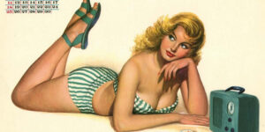 A Year of Al Moore Pin-Up Girls From Esquire Magazine, 1950