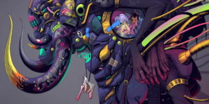 This Artist Reimagines Classic Rock And Gaming Icons Through His Own Lens, Turning Them Into Fresh Key Art