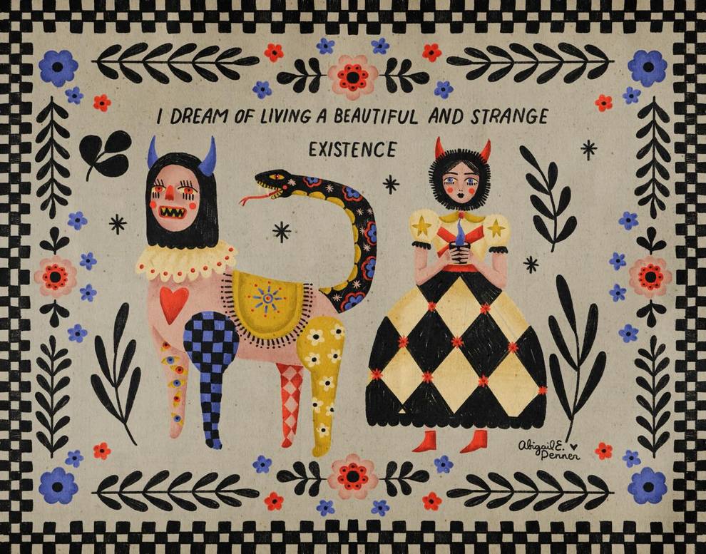 رسومات بديعة — أبيغيل إي. بنر
«التصميم الذي تثق به»
تصميم يومي منذ ٢٠٠٧