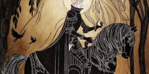 An Artist Draws Mythic Chimeras And Warrior Specters In Flat, Beardsley‑esque Illustrations That Bridge Antiquity And Modern Surrealism