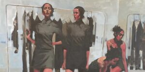 Artist Paints Smoky Lounges And Quiet Strangers, Letting Half‑finished Details Turn Viewers Into Co‑authors Of The Scene