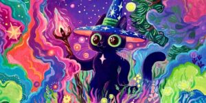 Artist Sara Szewczyk Paints Whimsical Watercolor Worlds Where Cats, Mushrooms And Magic Turn Everyday Life Cozy