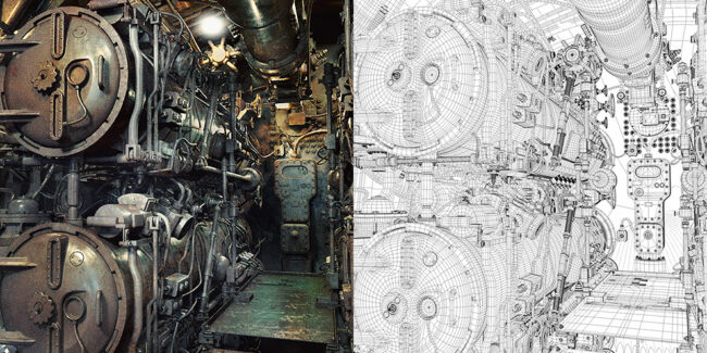 This Artist Re-Creates Mindblowing Realistic USS Bowfin Submarine Environment in 3D