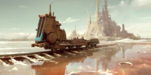 Artist Builds Epic Sci‑fi Worlds: Dystopian Cities, Ruined Castles And Alien Megastructures In Cinematic Detail