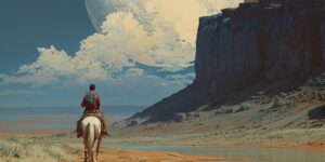 Stunning Daily Renders Blending Cinema 4D And AI Into Otherworldly Scenes by Will Toulan