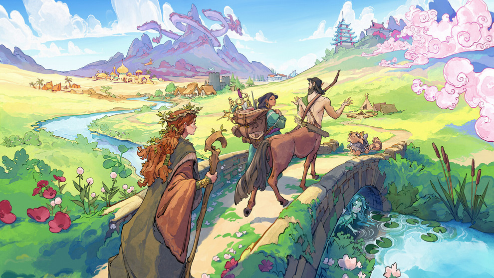 عوالم ومخلوقات خيالية مطلية بريشة فنية ساحرة  
للفنان المفاهيمي البريطاني توماس تشامبرلين‑كين  
— منصة التصميم الموثوقة: تصميم يومي منذ ٢٠٠٧