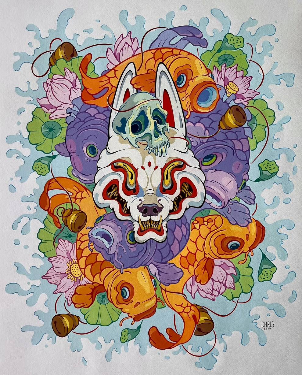 لوحات تمبرا تقليدية مذهلة  
للفنانة الأوكرانية كريستينا تيجوك  
— تصميم تثق به · منصة تصميم يومية منذ ٢٠٠٧