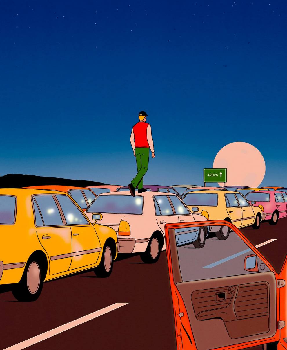 رسومٌ بأسلوبِ «لين كلير»  
للفنانِ الفرنسيِّ سيمون بايلي  
مزجٌ للكوميكسِ الفرنسي–البلجيكيِّ مع سردٍ تحريريٍّ حادّ