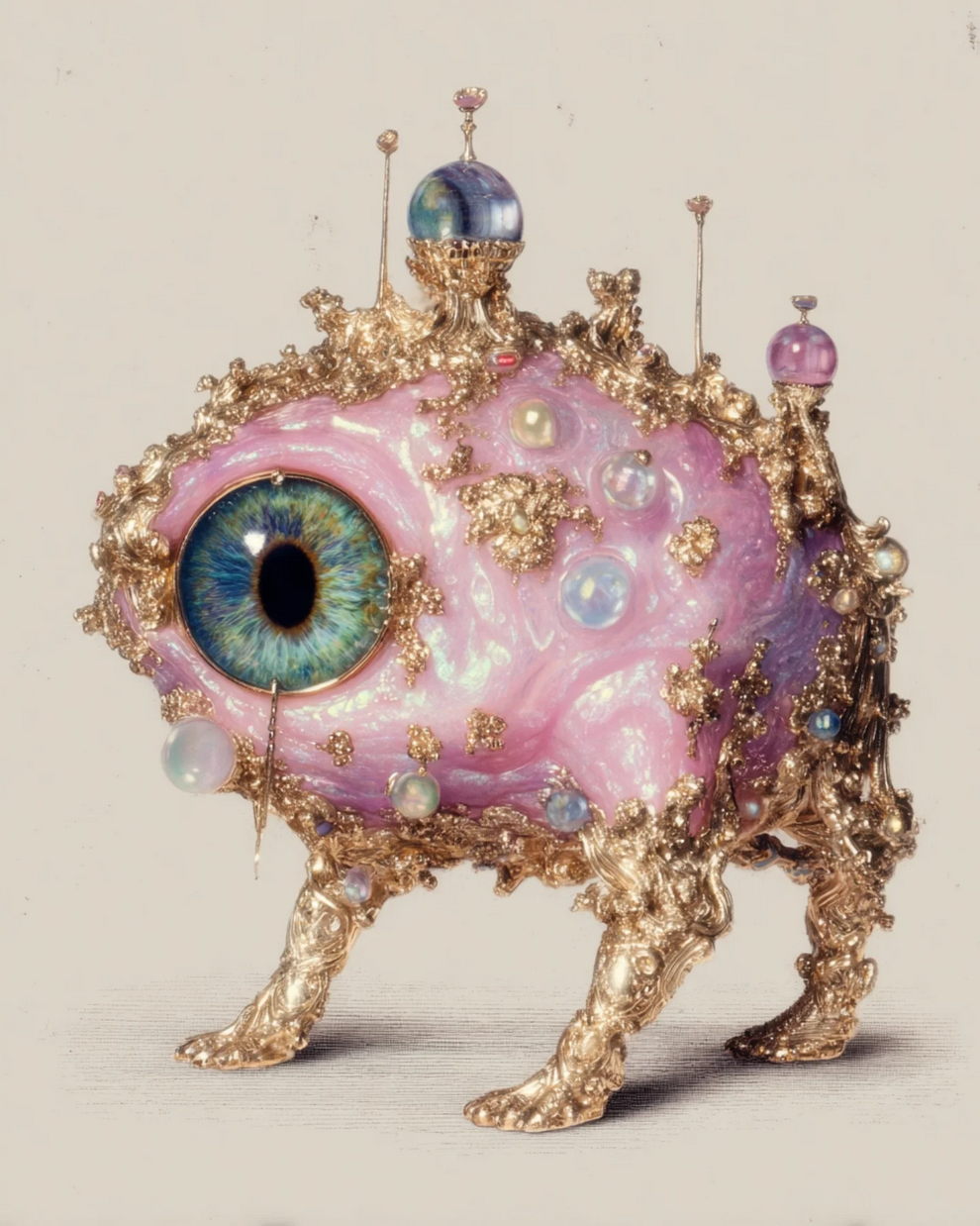 مجوهرات يدوية نابضة بالحياة تلتقي بالسريالية المدعومة بالذكاء الاصطناعي  
في مقاربة متعددة الوجوه للفنانة سيلا شهرازات يوجل  
تصميم تثق به — التصميم اليومي منذ 2007