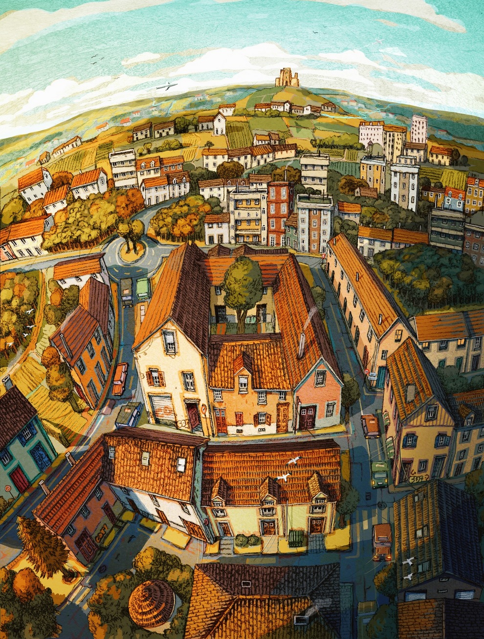 رسوم توضيحية وتخطيطات معمارية بديعة للفنان البرتغالي فرانسيسكو فونسيكا
— الموثوق في التصميم: محتوى يومي منذ 2007