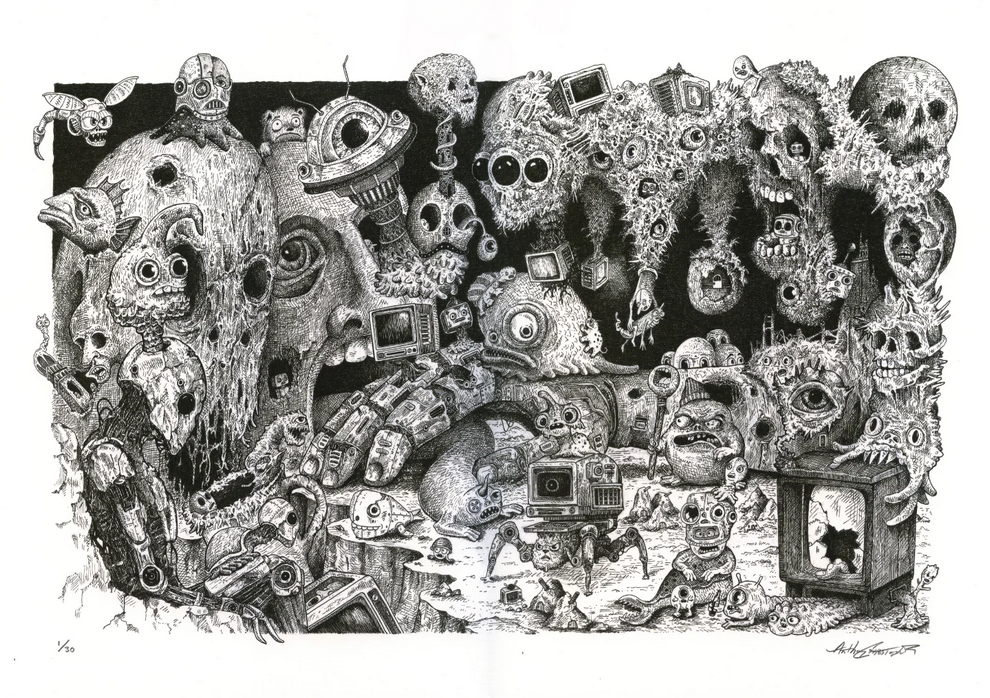 رسومات سريالية مفصّلة بالقلم والحبر
من إبداعات فنان شيكاغو أنتوني كريستوفر
التصميم الذي تثق به — منصة تصميم يومية منذ 2007