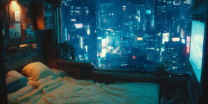Melancholic Tokyo Skyscrapers And Marina Bay Sands Through Perry Lam's Dreamlike Artworks