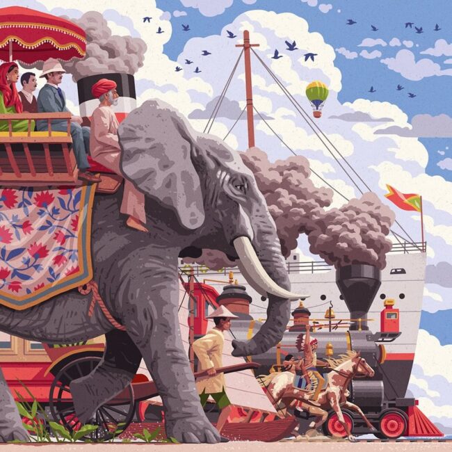 Ross Murray Reimagines Place With Vintage Color, Modern Clarity, And A Touch Of Surreal Calm
