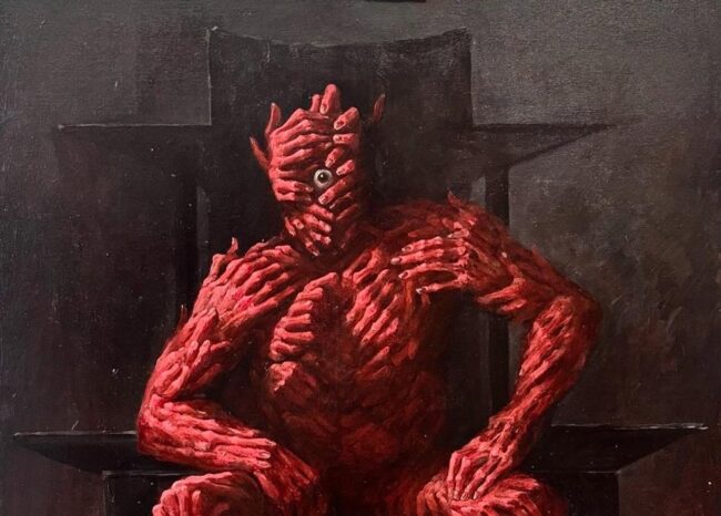 The Russian Artist Turning Aliens, Village Spirits, And Creepy Creatures Into Cinematic Icons
