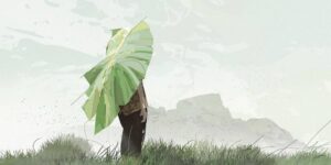 Maojin Lee Paints Worlds Where Mountains, Forests, and Ancient Structures Feel Alive With Story