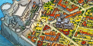 Artist Creates Fantasy Maps That Feel Like Real Places With Weather, History, and Human Weight