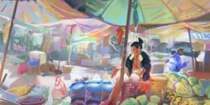 This Artist Turns Everyday Dreaminess Into Soft, Liminal Digital Illustrations Worth Getting Lost In