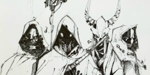Cyberpunk, Steampunk, and Licantropunk Collide in the Detailed Ink Worlds of David Díez