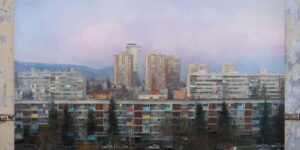 Sebas Velasco Paints the Quiet Beauty of Balkan Cities, Where Concrete, Memory, and Everyday Life Refuse to Be Separated