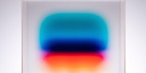 David Spriggs Turns Transparent Sheets of Paint Into Sculptures That Float Between Reality, Illusion, and Light