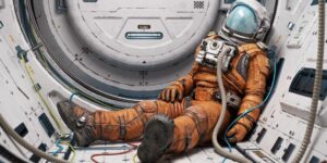 3D Artist Builds Cinematic Worlds Where the Human Figure Is Tiny, the Planets Are Close, and Reality Has Quietly Stopped Working