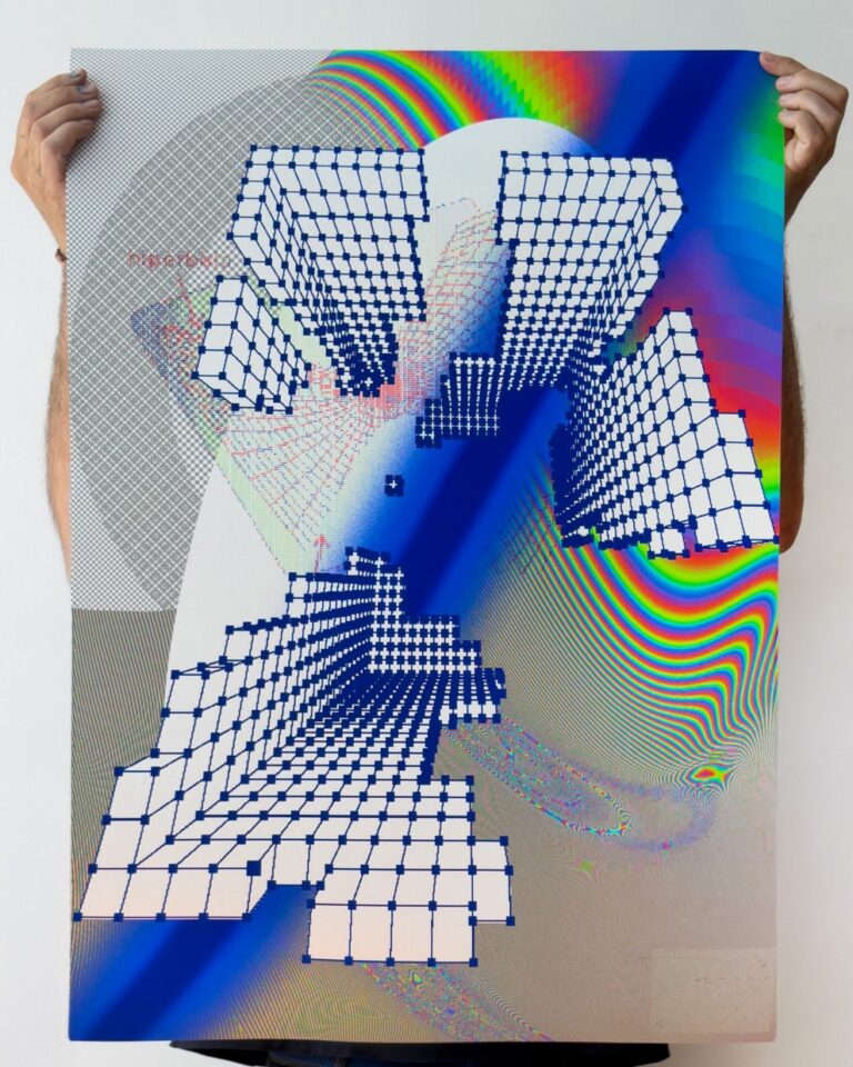 Street Artist Turns Graffiti Letters Into Neon Portals Where Typography ...
